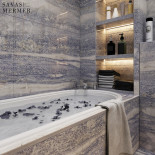 Crystal Blue banyo jakuzi mermer uygulaması