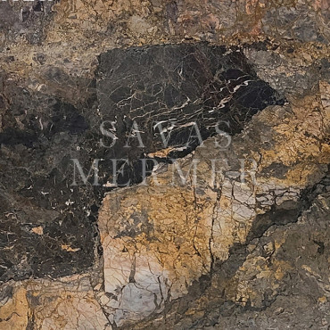 Explosion Gold Mermer