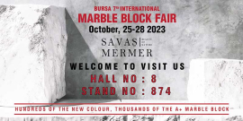 2023 Bursa 7.Uluslararası Mermer Blok Fuarındayız!