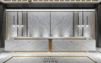 Bianco Carrara Marble Bank