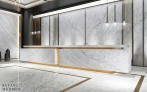Bianco Carrara Marble Bank