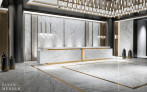 Bianco Carrara Marble Bank