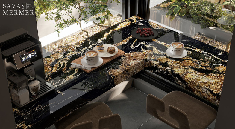 Black Fusion Marble